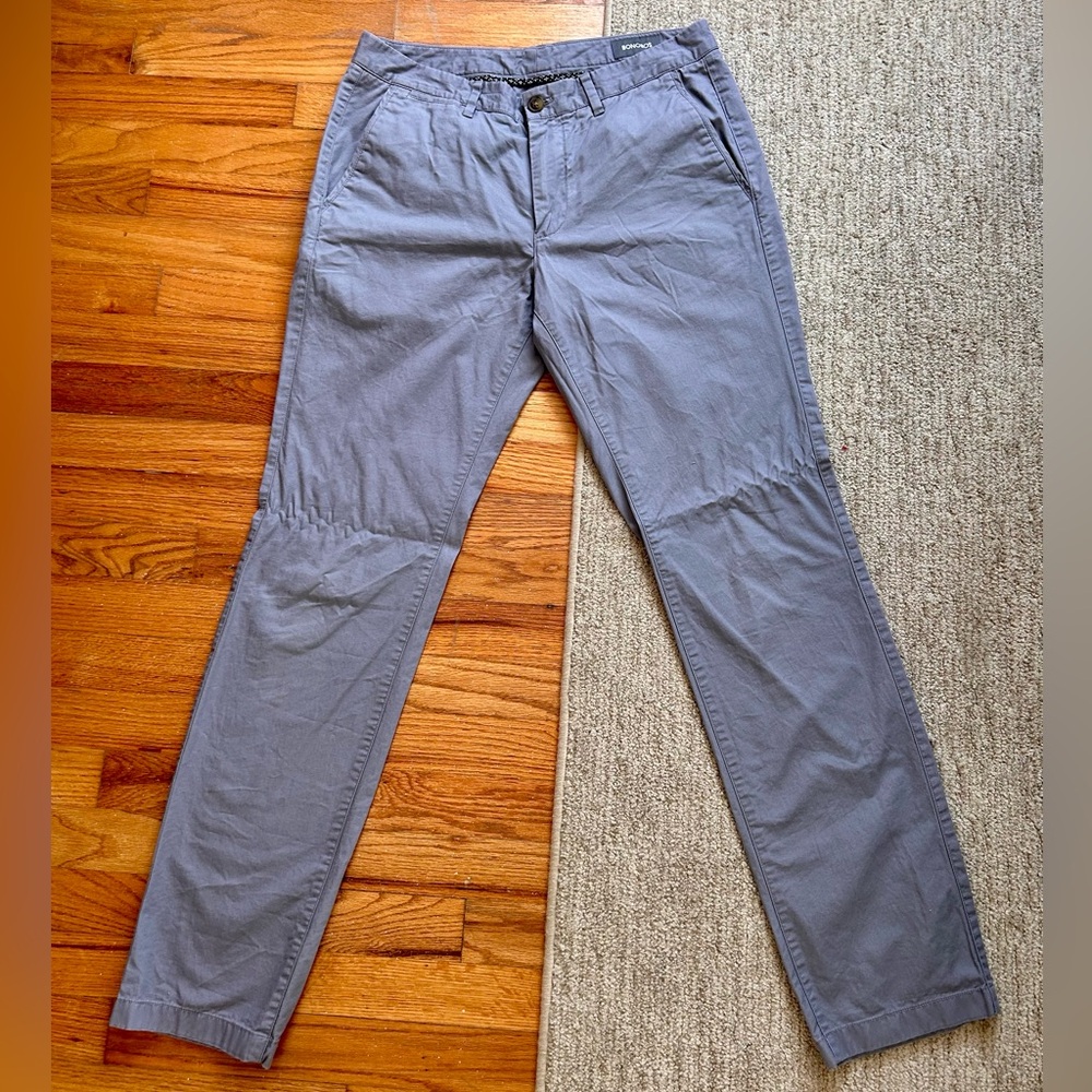Light blue/gray lightweight cotton chinos size 32/32. Perfect summer pant.